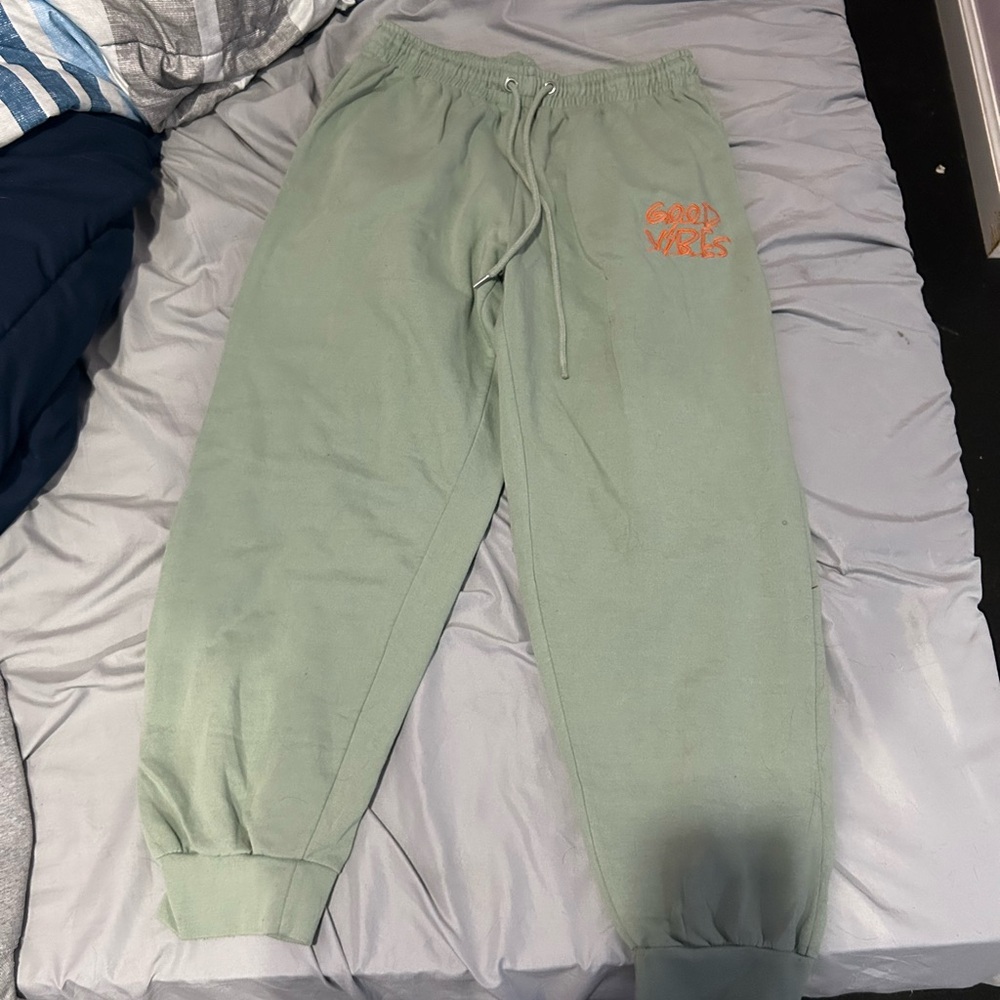 Green Sweatpants